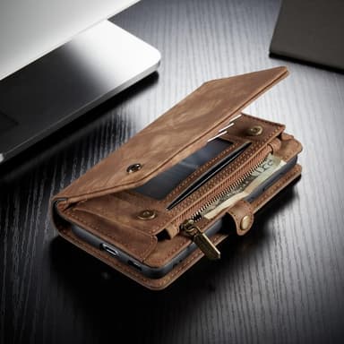Samsung Galaxy S21 CASEME 2-in-1 Irrotettava - Ruskea