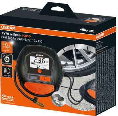 Osram TYREinflate 1000 kompressori 6120049