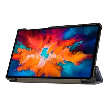 Samsung Galaxy Tab A7 Lite 8.7"" Kolmintaitettava Telinekotelo - Violetti