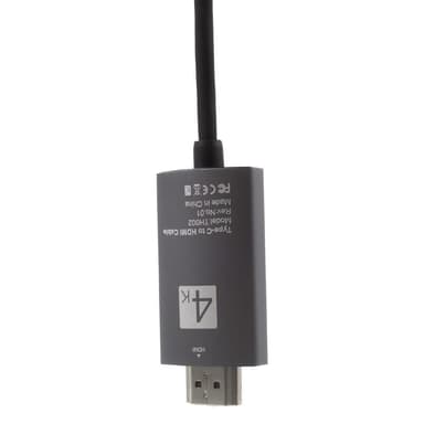 USB-C - HDMI-sovitin 4K nopea sovitin - musta