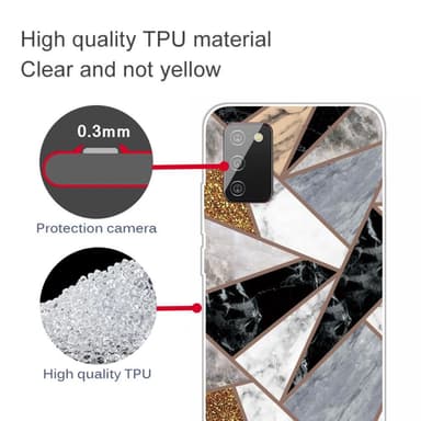SKALO Samsung A02s / A03s Marmori TPU kuori - #5