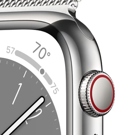 Apple Watch Series 8 45mm Cellular (hopea ru. ter. / hop. Milanese)
