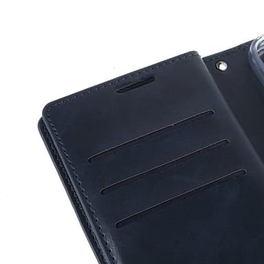 Samsung Galaxy S22+ MERCURY GOOSPERY Mansoor Lompakkokotelo - Tummansininen