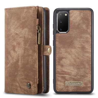 Samsung Galaxy S20 CASEME Irrotettava 2-in-1 kotelo - Ruskea