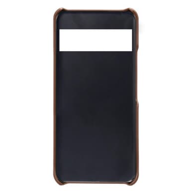 SKALO Google Pixel 6 PU-nahkainen Korttikotelo - Tummanruskea