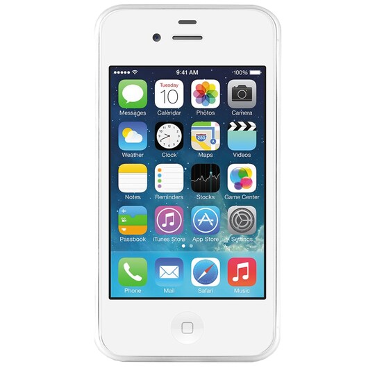Puro 0.3 iPhone 4/4S suojakuori (läpinäkyvä)