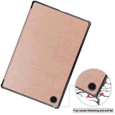 Kolminkertainen telinekotelo Samsung Galaxy Tab A8 10.5"" (2021) -ruusukulta