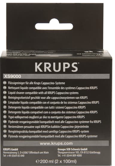 Krups puhdistusneste kahvikoneelle XS900010
