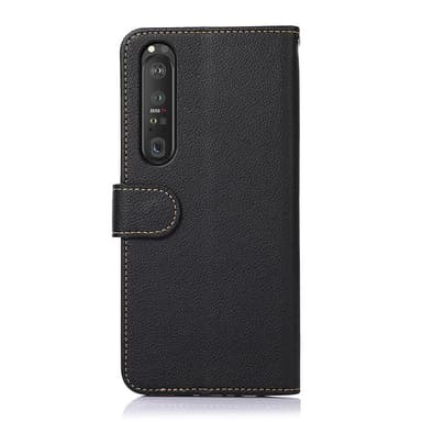KHAZNEH puhelimen kansi Sony Xperia 1 III - punainen/musta