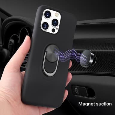 iPhone 13 Pro Max Sormirengas TPU Hybridi Suojakotelo - Sininen