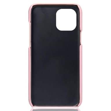 SKALO iPhone 13 PU-nahkainen Korttikotelo - Pinkki