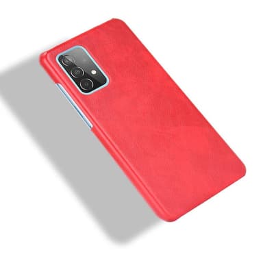 SKALO Samsung A52/A52s PU-nahkainen Suojakuori - Punainen