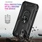 SKALO iPhone 13 Mini Armor Hybridi metallirengas kuori - Musta