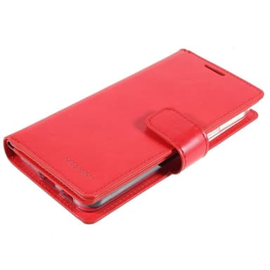 Samsung Galaxy S22 MERCURY GOOSPERY Mansoor Lompakkokotelo - Punainen