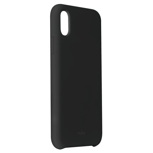 Puro Icon  iPhone X/XS suojakuori (musta)