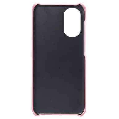 SKALO Moto G51 PU-nahkainen Korttikotelo - Ruusukulta