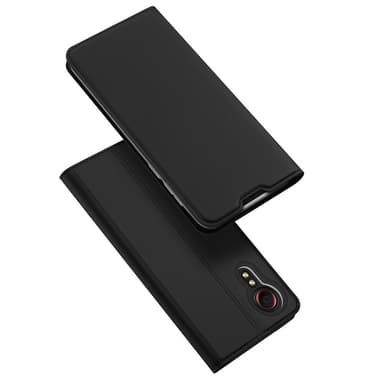 Samsung Galaxy Xcover 5 DUX DUCIS Skin Pro Series Telineen Kääntökotelo - Musta
