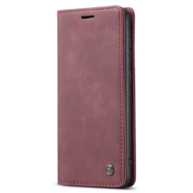CASEME Retro Lompakkokotelo Samsung Galaxy A33 5G - Punainen