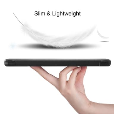 Lenovo Tab M7 (3rd Gen) kolminkertainen kotelo - musta