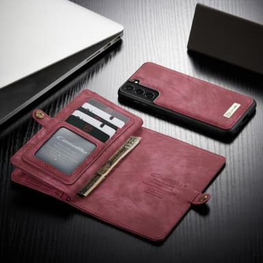 Samsung Galaxy S21 CASEME 2-in-1 Irrotettava - Punainen