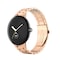 Ruostumattomasta teräksestä valmistettu kelloranneke Ruusukulta 2 cm Google pixel watch