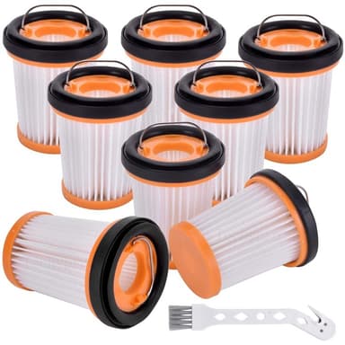 Ersättningsfilter 8-pack Monivärinen Shark ION W1/S87/WV200/WV201/WV205/WV220