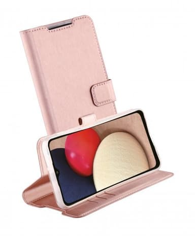 Vivanco Samsung Galaxy A23 5G Kotelo Classic Wallet Ruusukulta