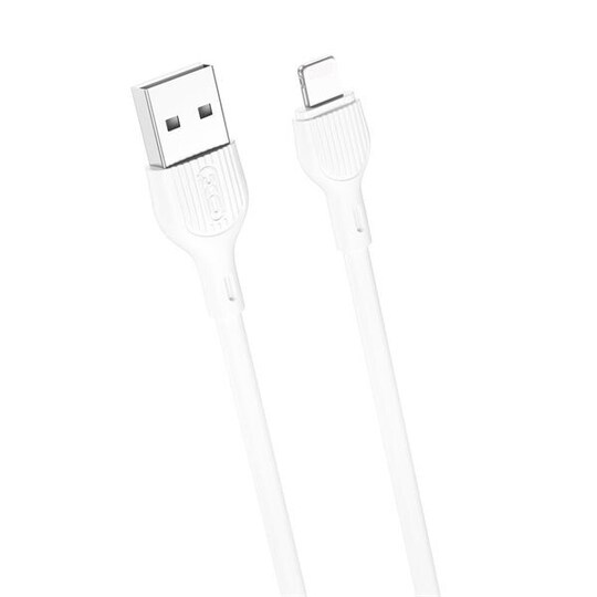 XO USB - iPhone 2,0m 2.1A - vit