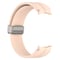 Silikoni kelloranneke taitettavalla soljella Vaaleanpunainen S Samsung Galaxy watch5 pro