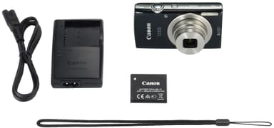 Canon Ixus 185 digikamera (musta)