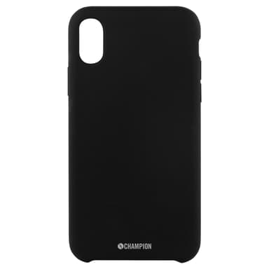 Silikonikotelo iPhone X / XS Musta