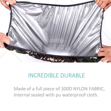 Reppu sadesuoja Monivärinen M/30-40 l