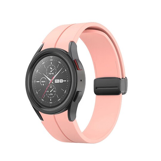 Älykäs kelloranneke taitettavalla soljella naisille Vaaleanpunainen 2 cm Samsung Galaxy watch5