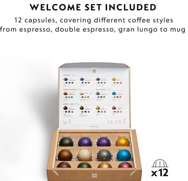 Nespresso Vertuo Pop kapselikeitin DeLonghi ENV90.B (musta)