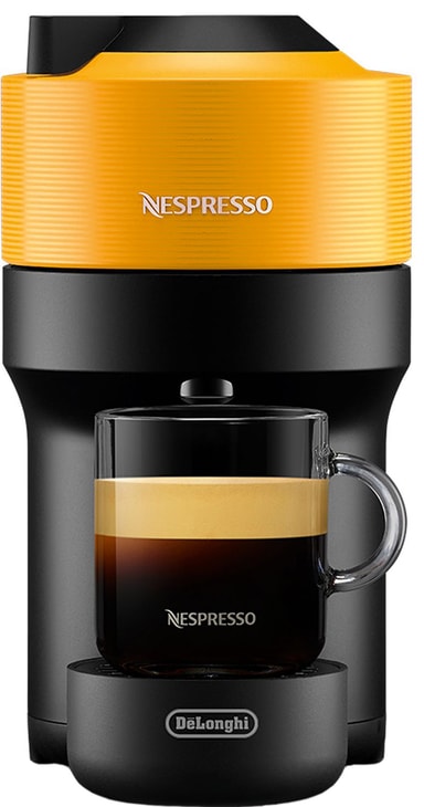 Nespresso Vertuo Pop Kapselikeitin DeLonghi ENV90 Y Mango Yellow 