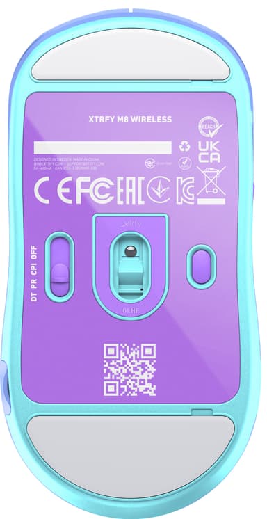 Xtrfy M8 langaton pelihiiri (Frosty Purple)