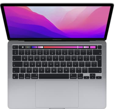 MacBook Pro 13 M2 2022 16/512 GB (tähtiharmaa)