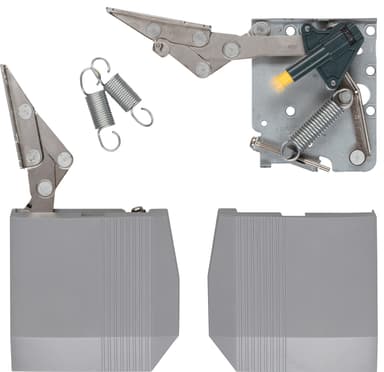 Epoq Kinvaro SoftClose saranat 2 kpl (harmaa)