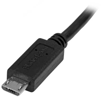 StarTech.com Micro-USB Förlängningskabel - M/F - 0,5 m, 0,5 m, Micro-USB B, Mi