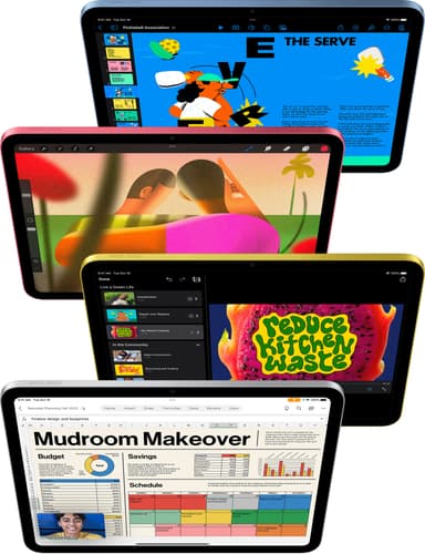 iPad 10,9" (2022) 64GB 5G (sininen)