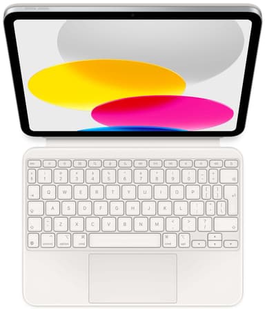 Apple Magic Keyboard iPad 10. sukupolvi (valkoinen) (SWE)
