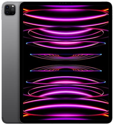 iPad Pro 12,9" 2022 128 GB WiFi + Cellular (tähtiharmaa)