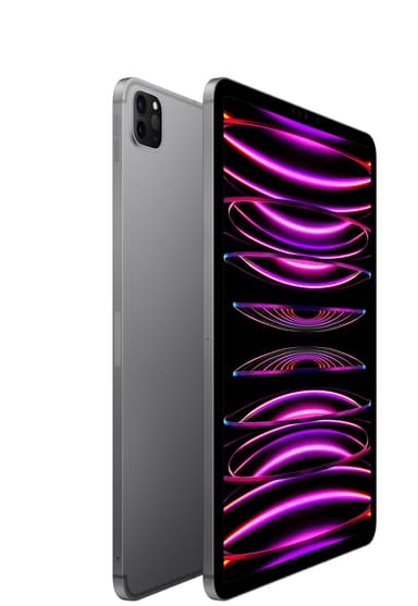 iPad Pro 11" 2022 128 GB WiFi + Cellular (tähtiharmaa)
