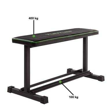 Tunturi Fitness FB20 Flat Bench, Penkit