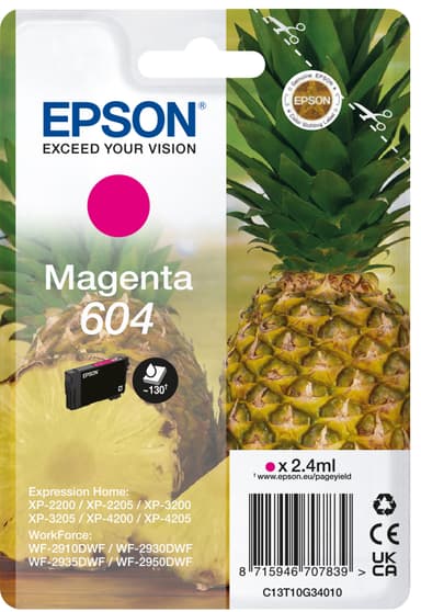 Epson 604 mustekasetti (magenta)