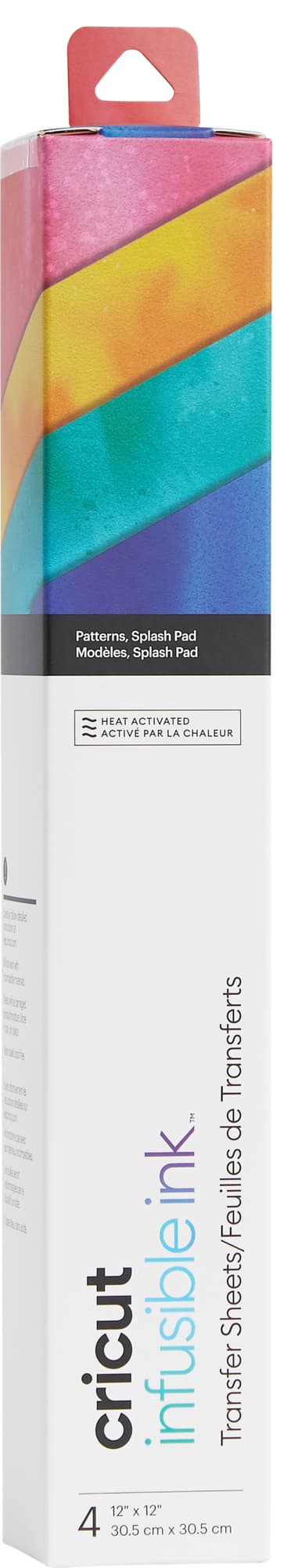 Cricut Infusible Ink siirtoarkit (4 kpl, Splashpad)