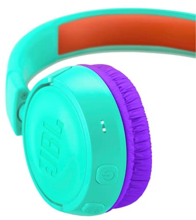 JBL Jr. 300BT langattomat on-ear kuulokkeet (turkoosi)