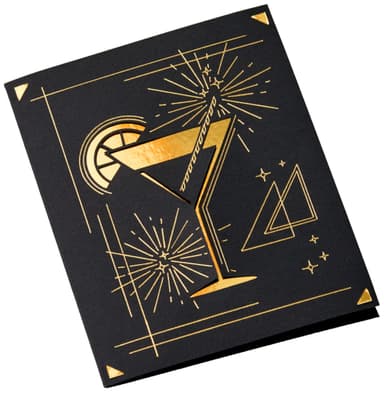 Cricut Foil kortti-insertit 14 kpl (Royal Flush)