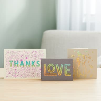 Cricut Cut-Away kortit R40 (neutraali)