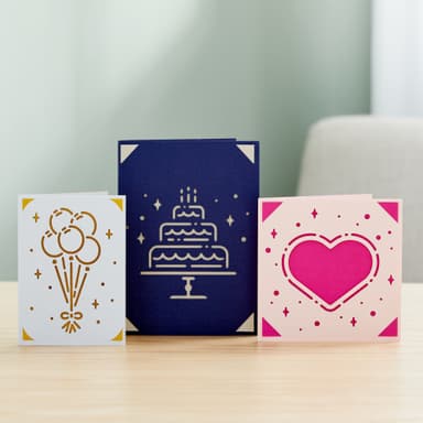 Cricut kortti-insertit 30 kpl (Glitz and Glam)